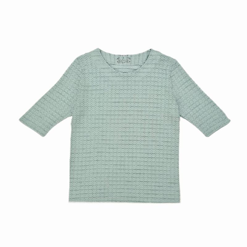 لنا بلوز یقه گرد