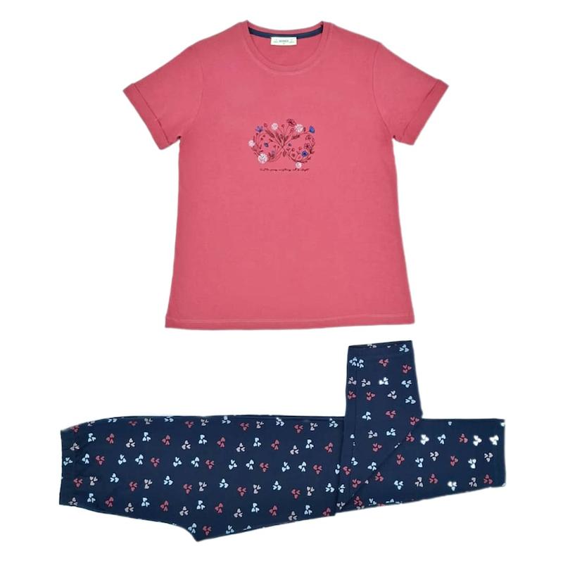 هانی تیشرت شلوار آستین کوتاه