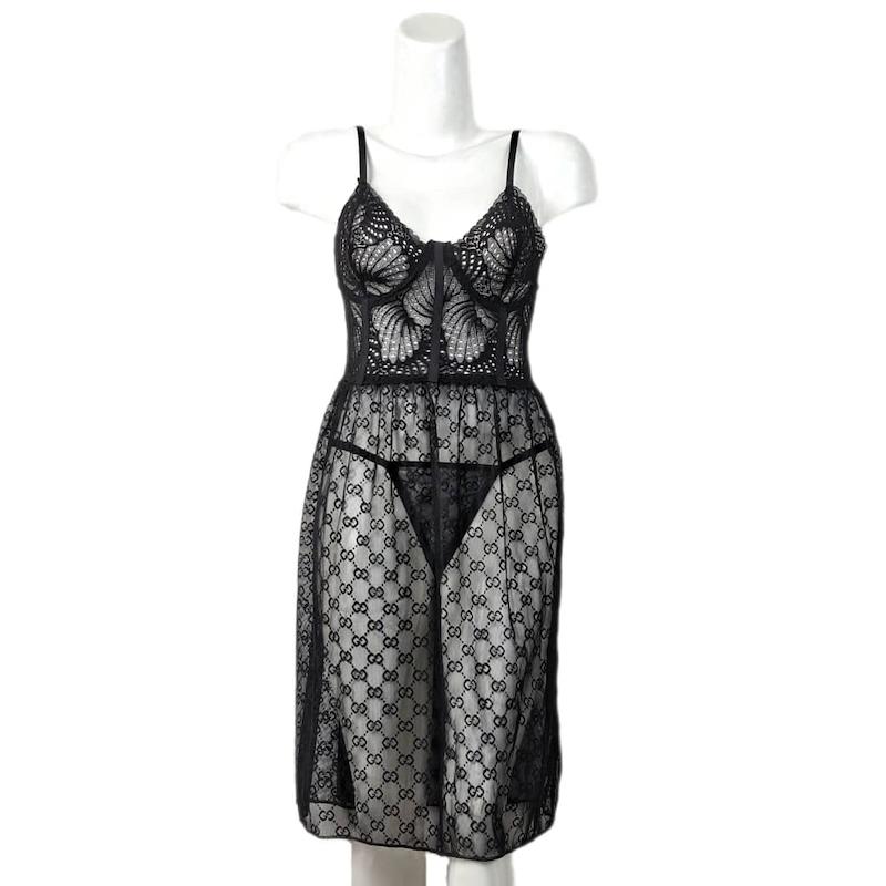 لباس خواب دانتل فنردار(2089)