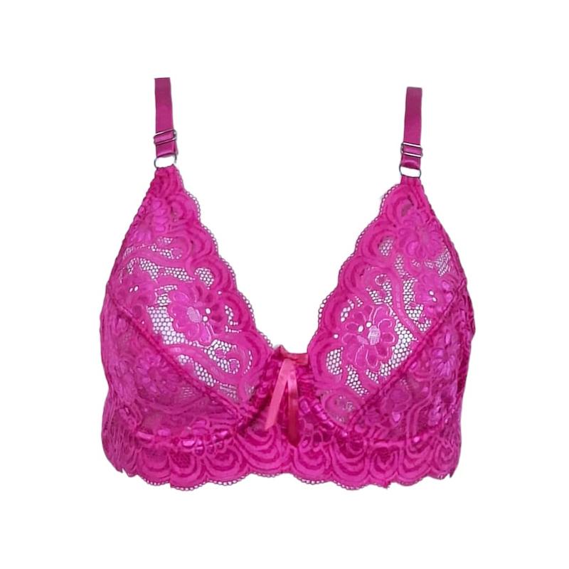 سوتین دانتل کش پهن فنرار(12666)