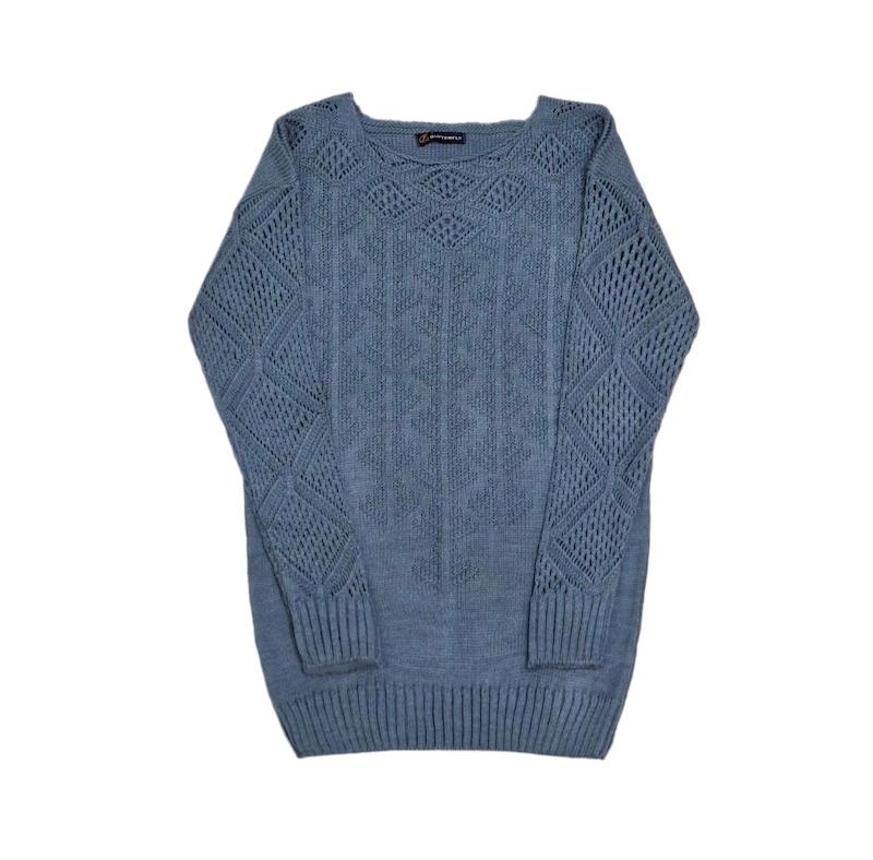 بلوز یقه سرخود آستین ژور(2138)