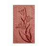 حوله دستی بزرگ ژاکارد مخمل(طرح گل لاله)