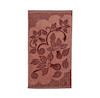 حوله دستی کوچک ژاکارد مخمل(طرح میخک)
