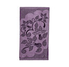 حوله دستی کوچک ژاکارد مخمل(طرح میخک)