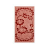 حوله دستی کوچک  ژاکارد مخمل(طرح  گل مرداب)