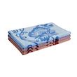 حوله دستی کوچک  ژاکارد مخمل(طرح  گل میخک2)