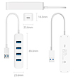 هاب 4 پورت USB شیائومی Xiaomi Mi USB 3.0 Multiple Hub 4 port