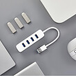 هاب 4 پورت USB شیائومی Xiaomi Mi USB 3.0 Multiple Hub 4 port