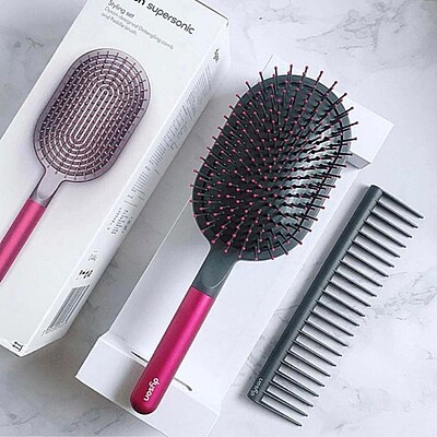 ست برس و شانه ضد گره دایسون DYSON SUPERSONIC styling set