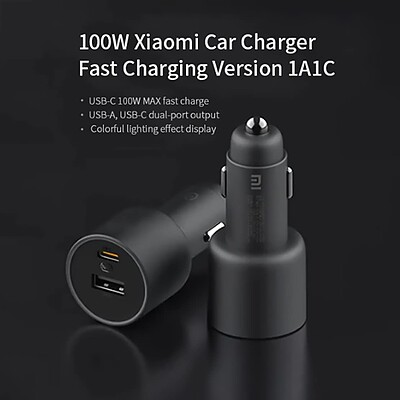 شارژر فندکی فست Xiaomi Mi Car Charger 100W