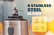 میکسر شارژی پاورولوژی مدل P6BPJBK