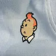 کراپ تاپ کشی گلدوزی طرح تن تن | TIN TIN