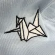 کراپ تاپ کشی گلدوزی طرح اوریگامی | ORIGAMI