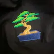 تیشرت گلدوزی طرح بنسای | BONSAI