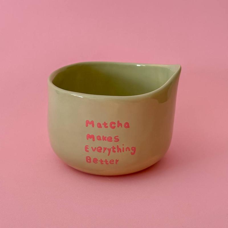 کاسه ی ماچا ی ماچایی :)