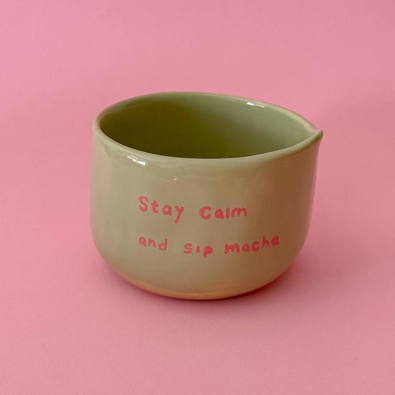 کاسه ی ماچای ماچایی :)