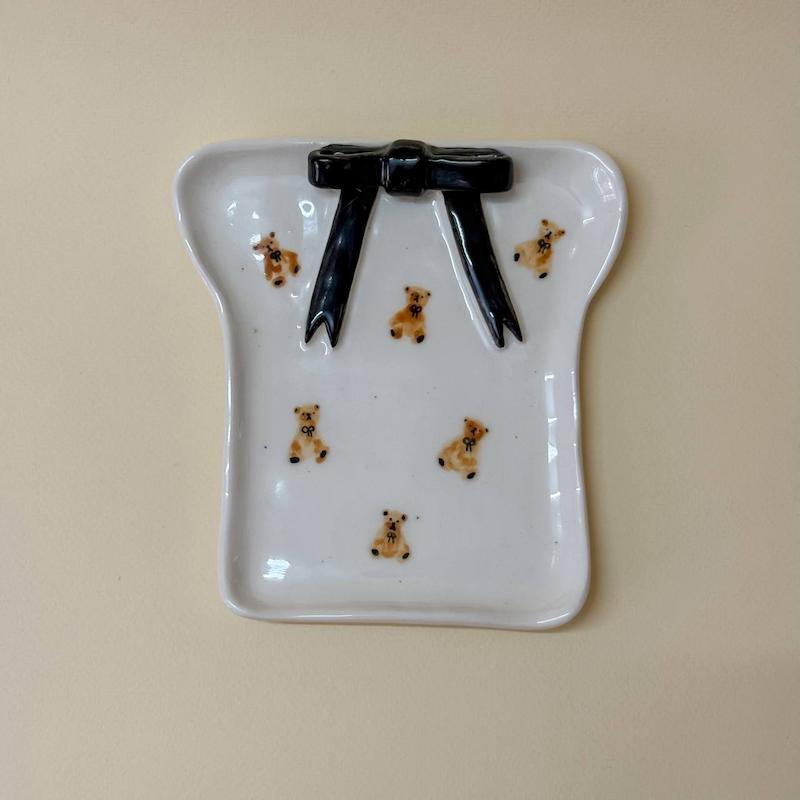 پلیت تست تدی پاپیونی مشکی