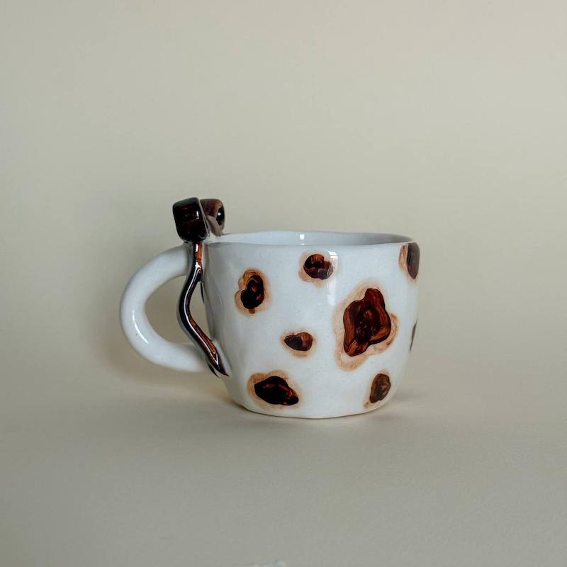 ماگ پاپیونی پلنگی