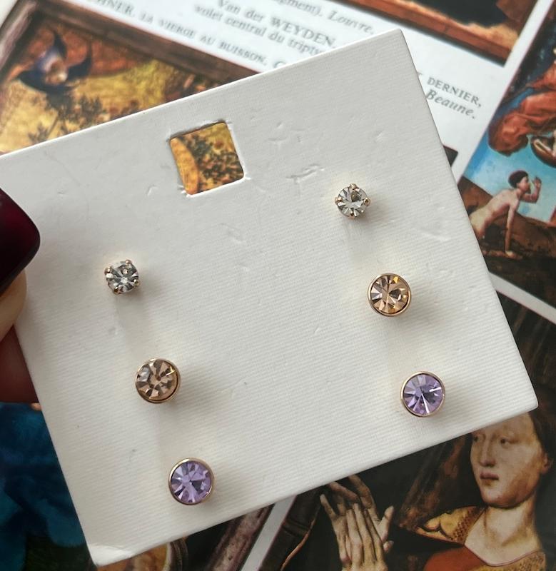 پک گوشواره اروپایی ( ۳ جفتی ) 