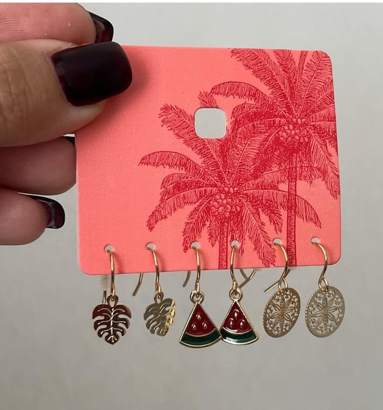 پک گوشواره اروپایی ( ۳ جفتی ) 