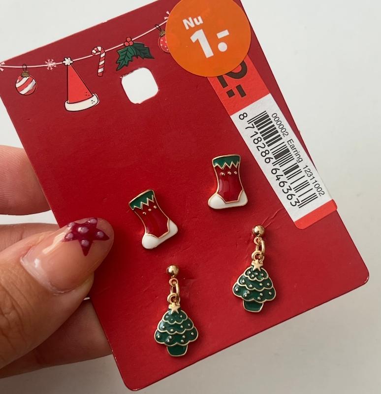 گوشواره کریسمس اروپایی