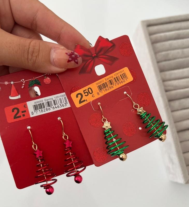 گوشواره اروپایی کریسمس 