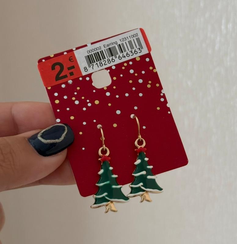 گوشواره اروپایی کریسمس