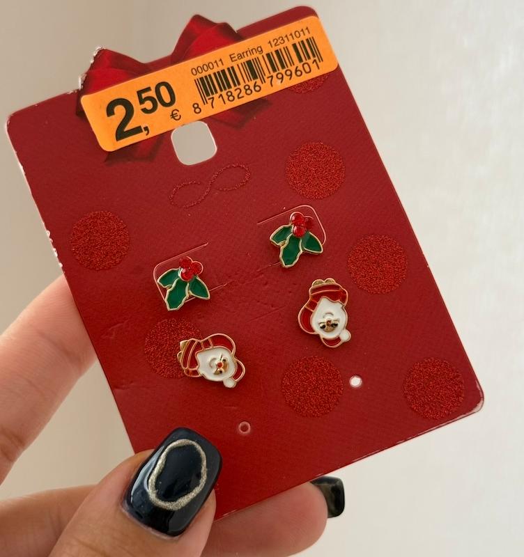 گوشواره اروپایی کریسمس