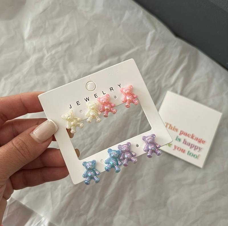 پک گوشواره خرسی 