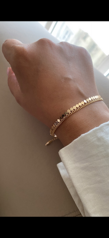 دستبند پولکی