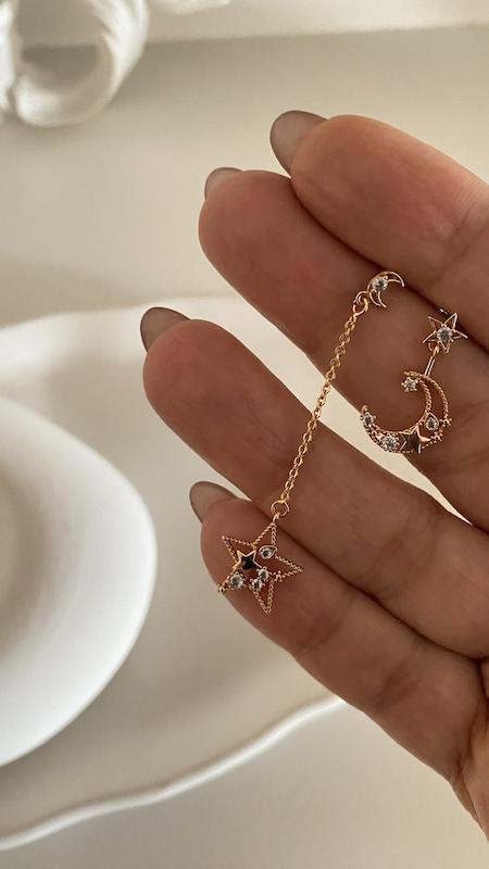 گوشواره ماه و ستاره