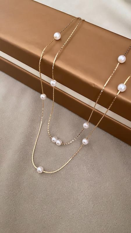گردنبند مروارید دولاین ژوپینگ