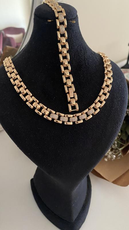 دستبند و گردنبند رولکس ژوپینگ