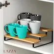 نظم دهنده  چوبی لازا | پله ای سه طبقه |  KT-SP-05-03-WD