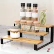 نظم دهنده  چوبی لازا | پله ای سه طبقه |  KT-SP-05-03-WD
