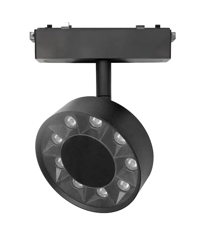 چراغ COB مگنتی 9 وات گرد LED 4M دارای سه سال ضمانت شرکتی، کیفیت عالی