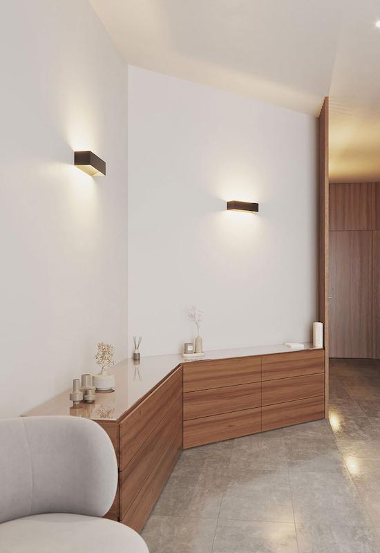 چراغ دیواری فضای داخلی دکوراتیو 24 وات LED 4M مدل افروز