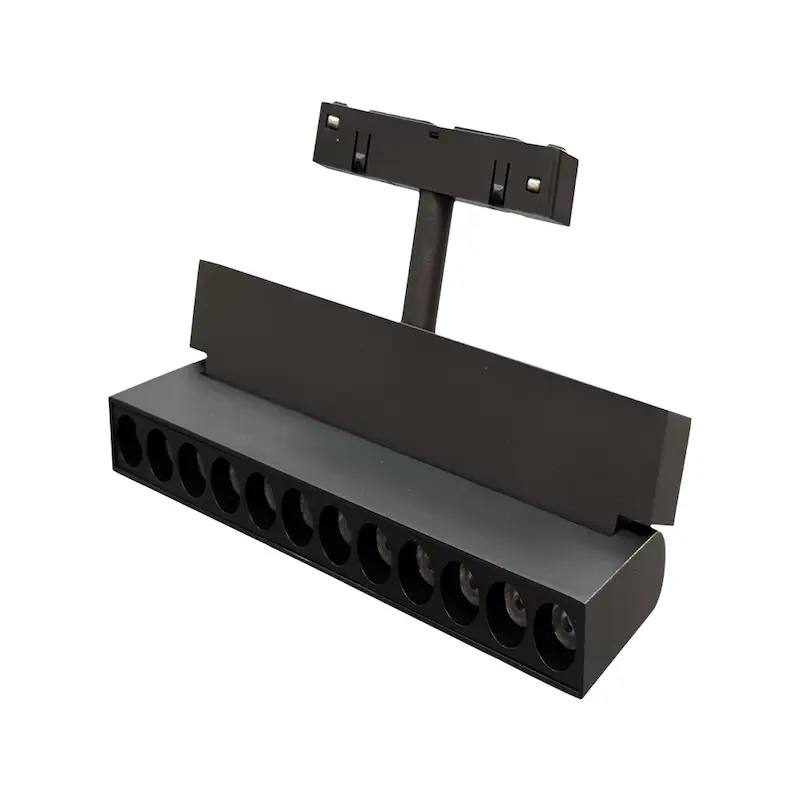 چراغ 12 وات کرو مگنتی COB لیزر بلید متحرک COB تولید شده در OSRAM به سفارش LED 4M دارای 3 سال ضمانت