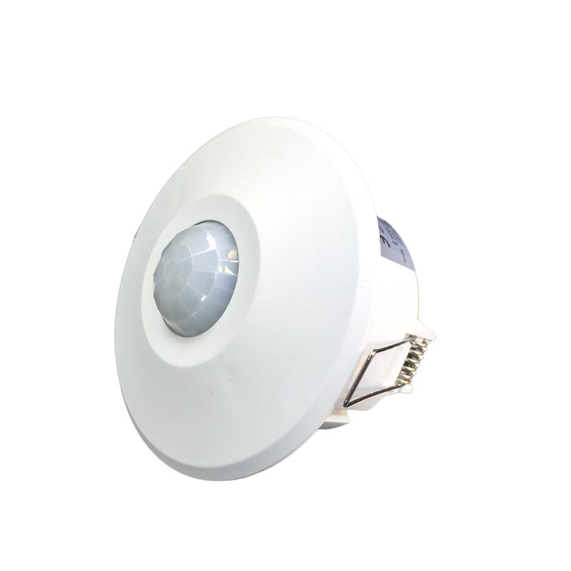 سنسور سقفی توکار حرکتی INFRARED توان 1200 وات LED 4M دید 26 متر 360 درجه دارای سه چشمی مدل سقفی توکار