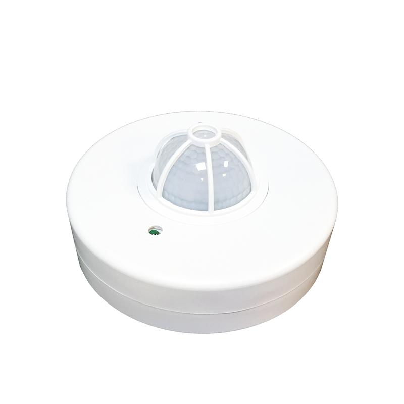 سنسور سقفی روکار حرکتی INFRARED توان 300 وات LED 4M دید 12 متر 360 درجه  مدل سقفی روکار
