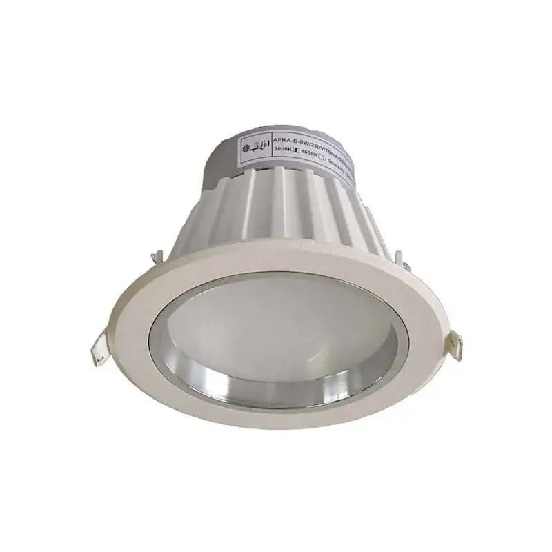 چراغ SMD LED سقفی سری Silver افراتاب 3 وات توکار مدل AF-D-3W قابل نصب در برش سقفی 8