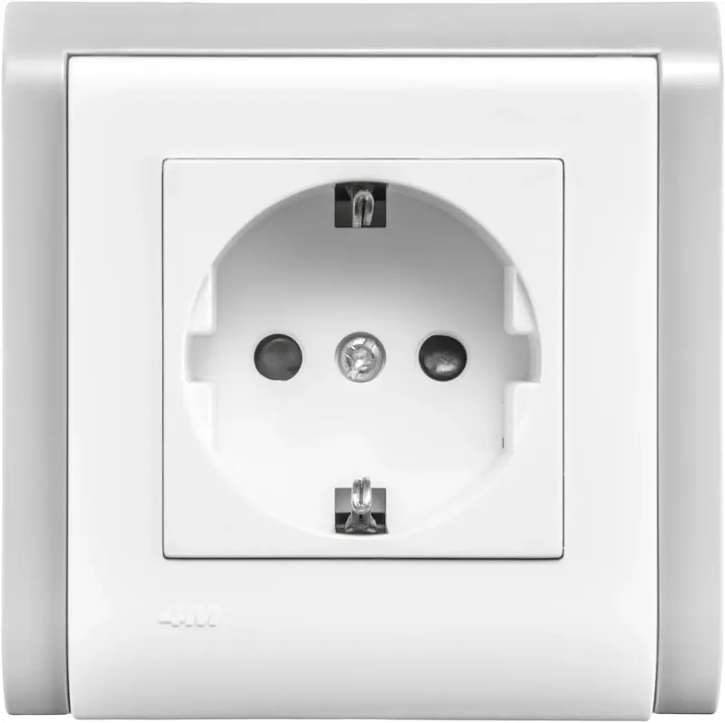 پریز برق ارت دار LED 4M مدل جول