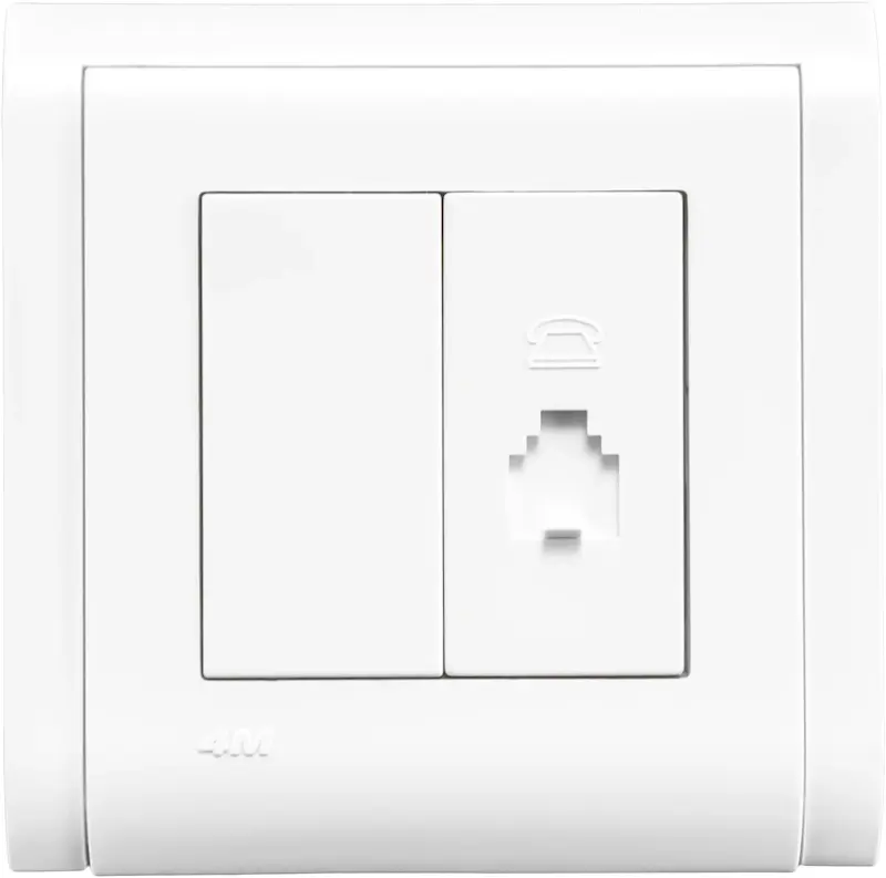 پریز تلفن LED 4M مدل جول