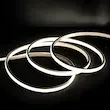 ریسه SMD 2835 نئون فلکسی لبه دار 24 ولت IP65 با قابلیت دیمیبل LED 4M تراکم 140 لامپ زاویه تابش 120 درجه مدل آبتین قیمت براساس  طول حلقه 10 متری
