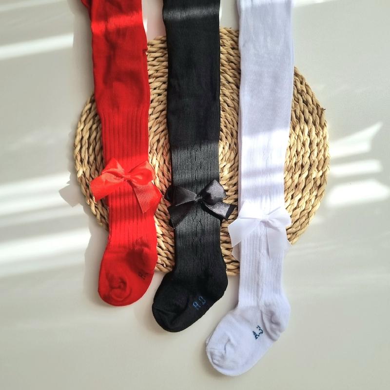 جوراب شلواری پاپیونی کبریتی 