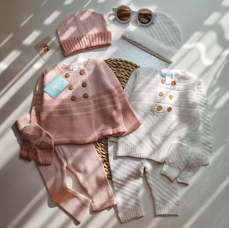 ست بافت نوزادی برند اوبیبی وارداتی ✨️کد۵۰۸۷