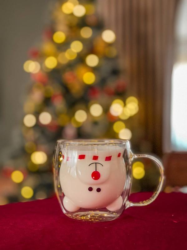 فنجون دوجداره کریسمسی