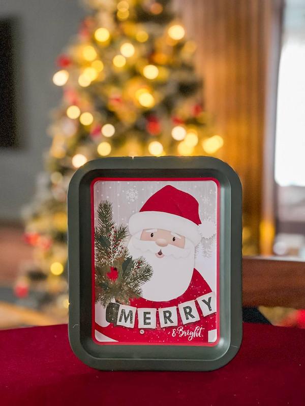 سینی مستطیلی کریسمسی1