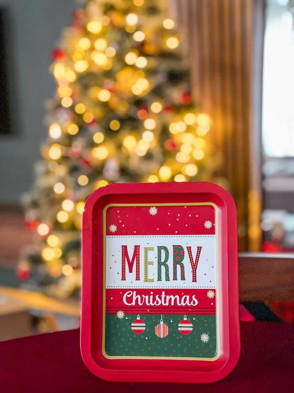 سینی مستطیلی کریسمسی2