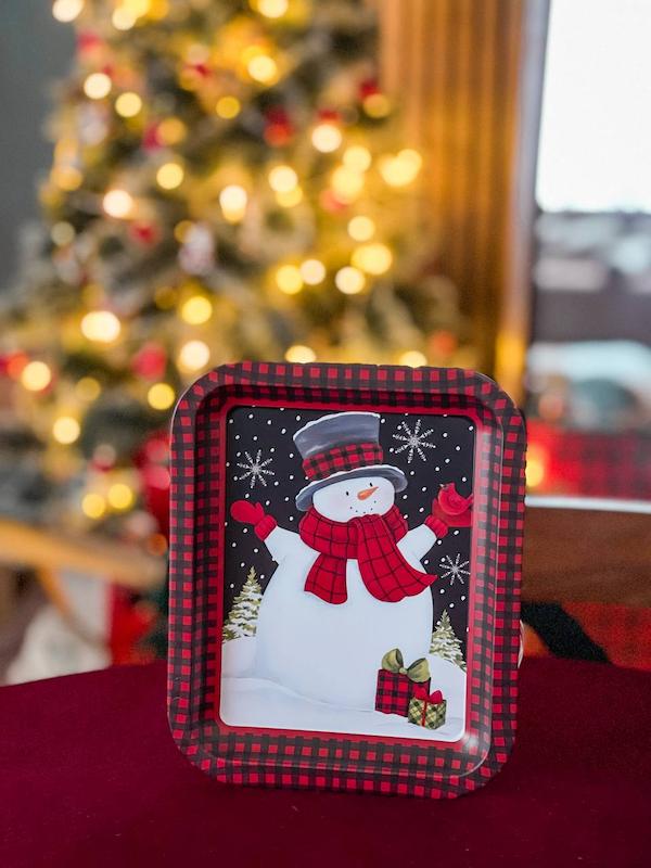 سینی مستطیلی کریسمسی5